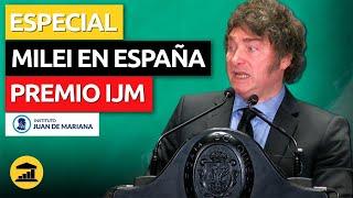 DIRECTO especial MILEI en ESPAÑA: Entrega del Premio Juan de Mariana 2024