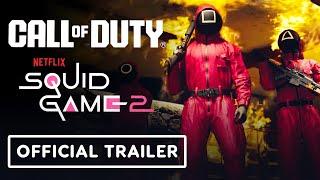 Call of Duty: Black Ops 6 & Warzone - Official Squid Game 2 Pink Guards Bundle Trailer