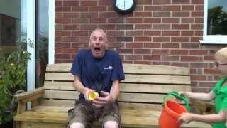 The Funky Farmer does the ice bucket challenge