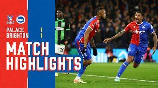 Premier League Highlights: Crystal Palace 1-1 Brighton & Hove Albion