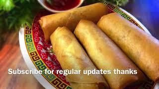 Chinese Takeaway Jumbo Meat Spring Rolls