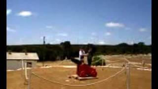 Regan Firing a Cannon at Cape Borda Lightstation Jan 10th 2009