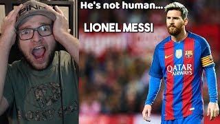 Clueless American Reacts To 10 Impossible Things only Lionel Messi Can Do!