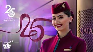 Celebrating 25 years of Excellence | Qatar Airways