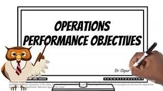 Operations Performance Objectives