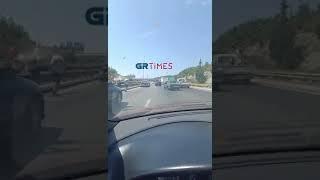 Τροχαίο στην Περιφέρεια Οδό Θεσσαλονίκης - Μία τραυματίας