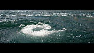 Tidal Whirlpool On Visit To Corryvreckan Off The West Coast Of Mainland Scotland