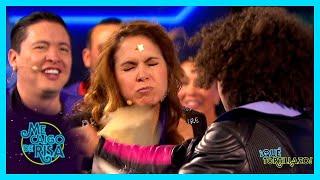 ¡Lucerito le acomoda tremendo tortillazo a su mamá! | Me Caigo de Risa