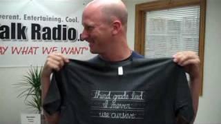 Craig Ouellette receives his SNORG TEE