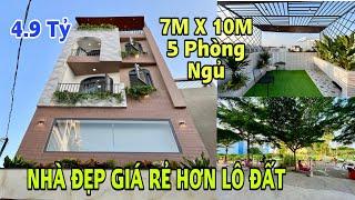 Trời Ơi Trời ! Chỉ với 4.9 tỷ có ngay nhà đẹp hẻm xe hơi sát công viên đường Thống Nhất P15 Gò Vấp