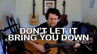 Neil Young - Don't Let It Bring You Down (acoustic cover)