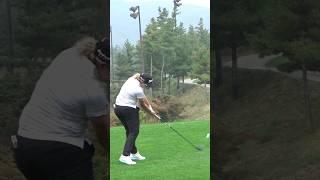 LPGA BMW 2023 세계 랭킹 20위 애슐리 뷰하이가 보여주는 부드러운 드라이버 스윙!!