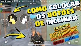 COMO ATIVAR OS BOTÃO DE INCLINAÇÃO NO PUBG MOBILE LITE