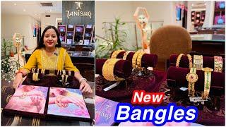 Tanishq latest party wear gold bangle designs | Gold bangles | Traditional Bangles | Gold