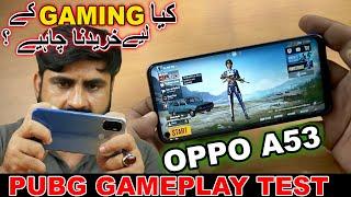 Oppo A53 PUBG Gameplay Test,Heating Test,Battery Train Test | Kia khareedna chaye?