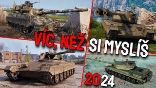 Narozeniny - Všechny nové tanky roku 2024 + Tank roku