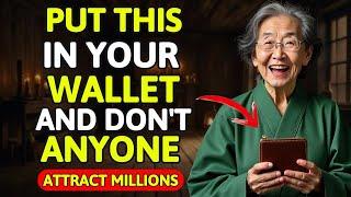 If You put This In Your Wallet, Your Financial Problems Will End |Buddhist Teachings