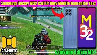 Samsung Galaxy M32 Call Of Duty Mobile Gameplay Test || Samsung M32 Cod Mobile Test ||Glister Gaming