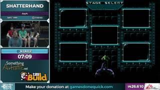 Shatterhand by Klaige in 22:58 - SGDQ 2016 - Part 112