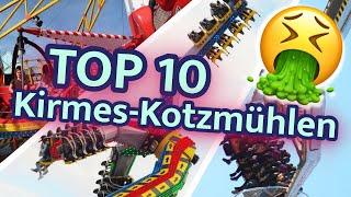 Top 10 Kotzmühlen auf der Kirmes 2021!