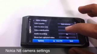 Nokia N8 Camera Settings - User Interface - N8FanClub.com