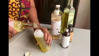 How I mix oils for my hair and scalp