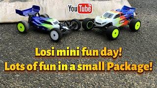 LOSI MINI T and MINI B RUN!