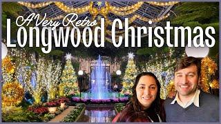 Longwood Christmas: A Very Retro Christmas | 2023 Full Tour | Lights, Trees, Holiday Decor