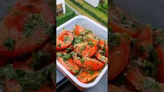 Закуска из помидоров | Простой и вкусный рецепт помидоров с ярким вкусом! #рецепт #рецепты #еда