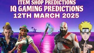 March 12th 2025 Fortnite Item Shop CONFIRMED|Fortnite Early Item Shop Prediction March 12th