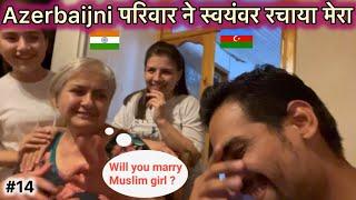 Indian boy & Azerbaijan girl Wedding arranged | Azerbaijan girl Love Indians | Village life vlog