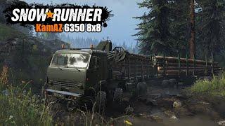 KamAZ 6350 - Failed log delivery in SnowRunner Season 3