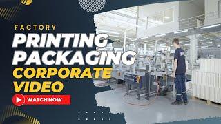 PRINTING PACKAGING CORPORATE VIDEO | AMBALAJ SEKTÖRÜ FABRİKA TANITIM FİLMİ 4K