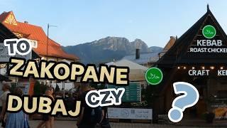 Zakopane Krupówkiwakacyjni  turyści, fala ARABÓW na legendarnym deptaku. 2024.07.14