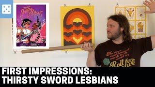 Tabletop First Impressions: Thirsty Sword Lesbians