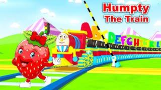 Humpty the Train on a Fruits Ride   हम्प्टी ट्रैन और उसके फल दोस्तों से मिलिए   Humpty Train Rhymes