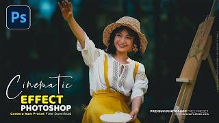 Photoshop Tutorial: Cinematic Effect Photoshop । Cinematic Photo Editing Photoshop