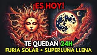 ¡CUIDADO! HOY Durante La Superluna Llena La ACTIVIDAD SOLAR Alcanzará Su PUNTO Máximo