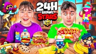 24H VIVRE MANGER BRAWL STARS !