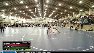 125 Lbs Quarterfinal - Ben Kohler, Wasatch WC Vs Trayson Whitworth, Team Sublime WC 2361