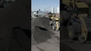 Blue smoke is the enemy of all asphalt recyclers. #urban #construction #recycling
