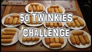 50 Twinkies Challenge - Hostess Greatest Comeback in History | FreakEating Vs The World 6