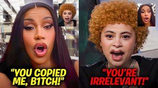 Cardi B CONFRONTS Ice Spice For Calling Latto a "Copycat B1tch"