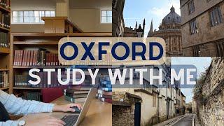 2-HOUR STUDY WITH ME | 60/10 Pomodoro | University of Oxford | St Anne's College | Library sounds