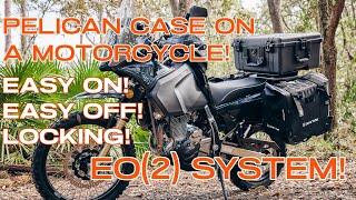 How To Mount A Pelican Case On A Motorcycle As The Perfect Top Box In 2023 - EO(2) System!