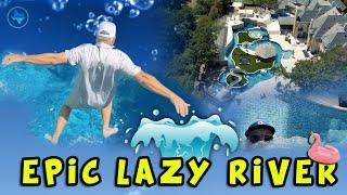  Insane Lazy River Adventure!   #epic #pool