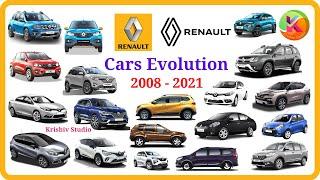 Renault Cars Evolution 2008 - 2021 in India