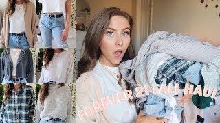 FOREVER 21 FALL TRY ON HAUL | AFFORDABLE CLOTHES!