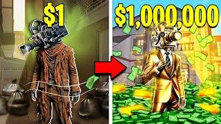 $1 To $1,000,000 PROJECTORMAN! (Roblox)