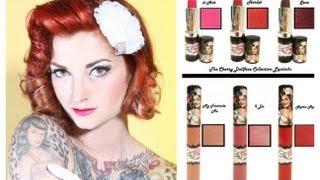 Bomber Betty Vintage Makeup Tutorial Part 3: Some Like It Hot Pink CHERRY DOLLFACE